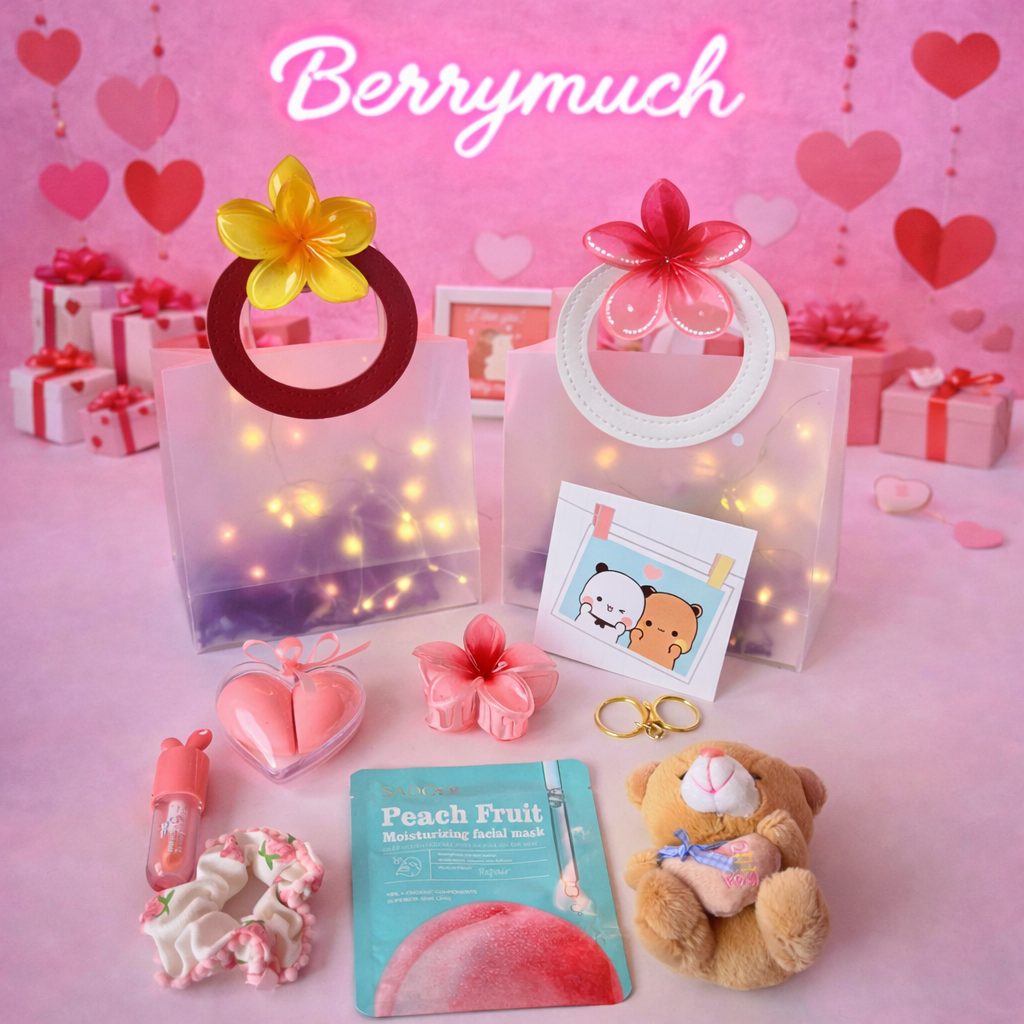 Bubu Dudu LED Bag Hamper | Cute Valentines Gift for Her