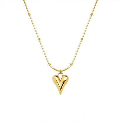 Anti-Tarnish Heart Necklace