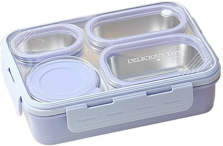 Individual Seal Stainless Steel Lunch Boxes