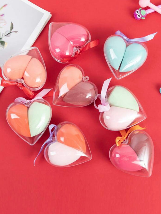 Heart Shaped Beauty Blender | Aesthetic Sponges