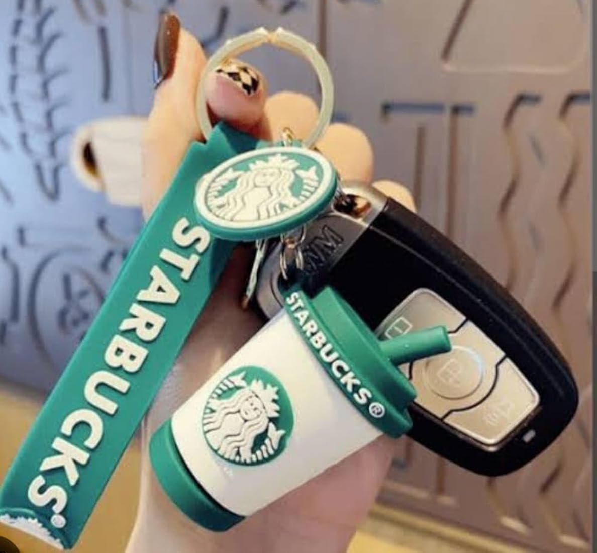 Starbucks Coffee Premium Silicone keychain