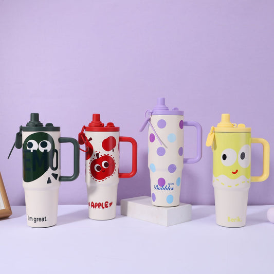 Quirky Steel Tumbler (900 ml)