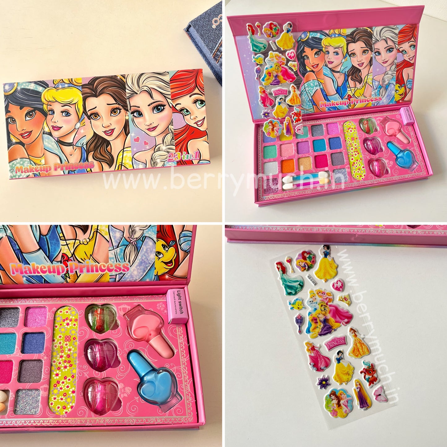 Princess Beauty Makeup Set | Kid's Makeup Book/Combo