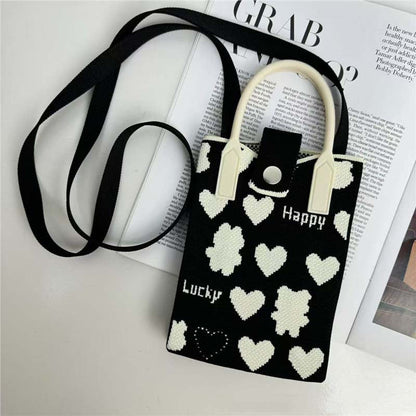 Korean Mobile Sling Bag- Quirky