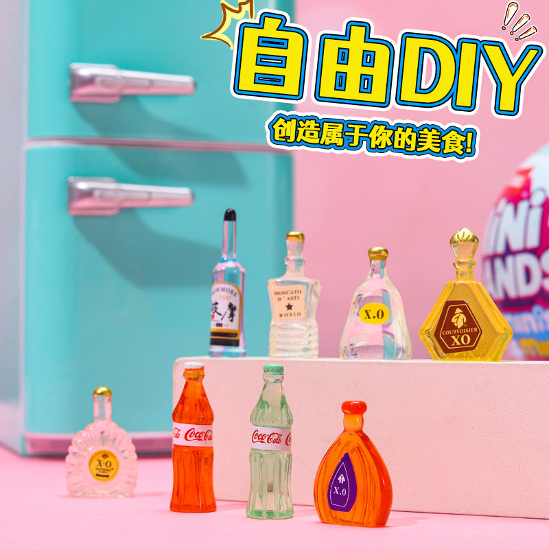 Mini Brands Fill the Fridge DIY Playset | Cute Miniature Decor