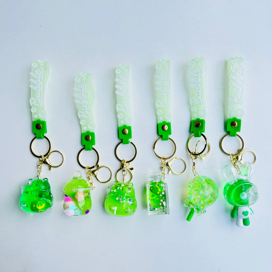 Green Floating Water Keychain | Buy 1 & Get 1 FREE