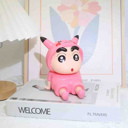 Shinchan Phone Stand-Pokemon Edition | BUY 1 Get 1 FREE | Cute Decor Figure