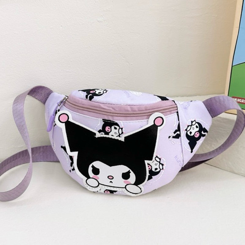 Kuromi Fanny Bag| Cute Crossbody Sling Bag