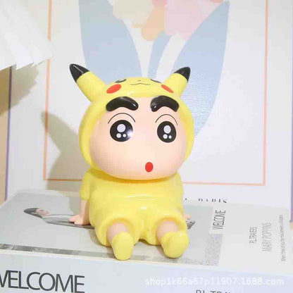 Shinchan Phone Stand-Pokemon Edition | BUY 1 Get 1 FREE | Cute Decor Figure