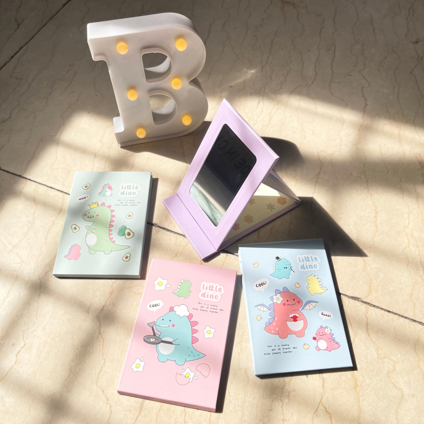 Mini Kawai Foldable Book Mirror/Makeup Mirror