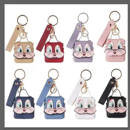 Cute Rabbit Mini Bag Keychain