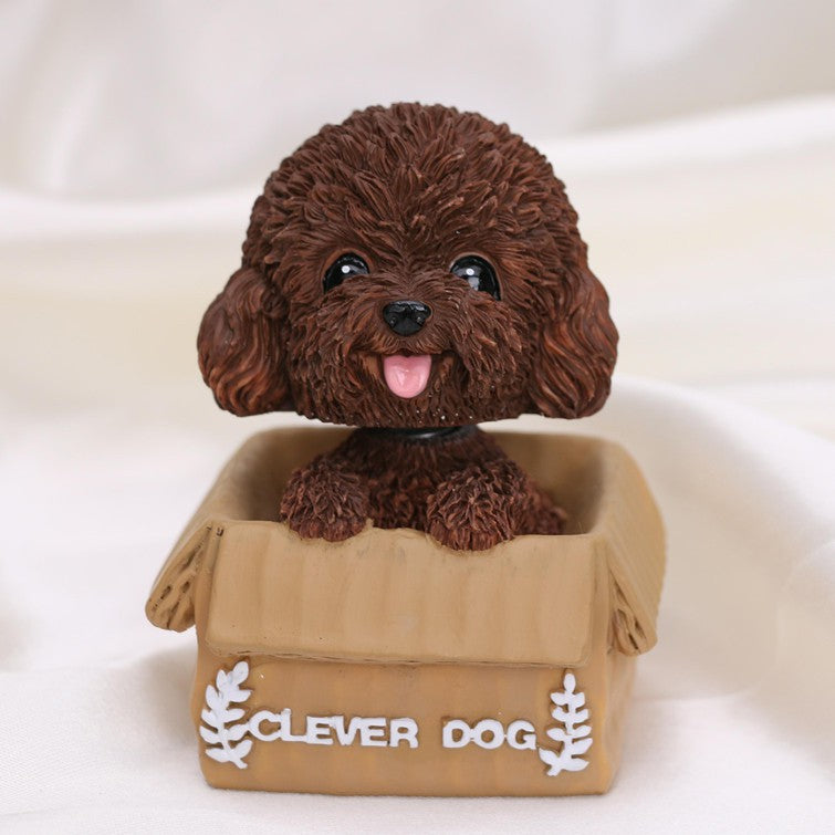 Cute Puppy Bobble Head|Cute Decor Option