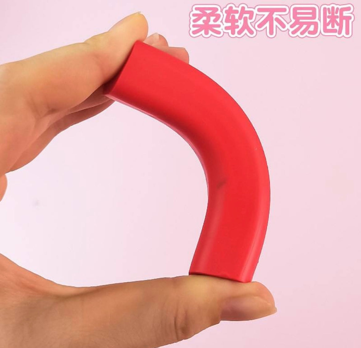 Strawberry Eraser With Roller Cleaner