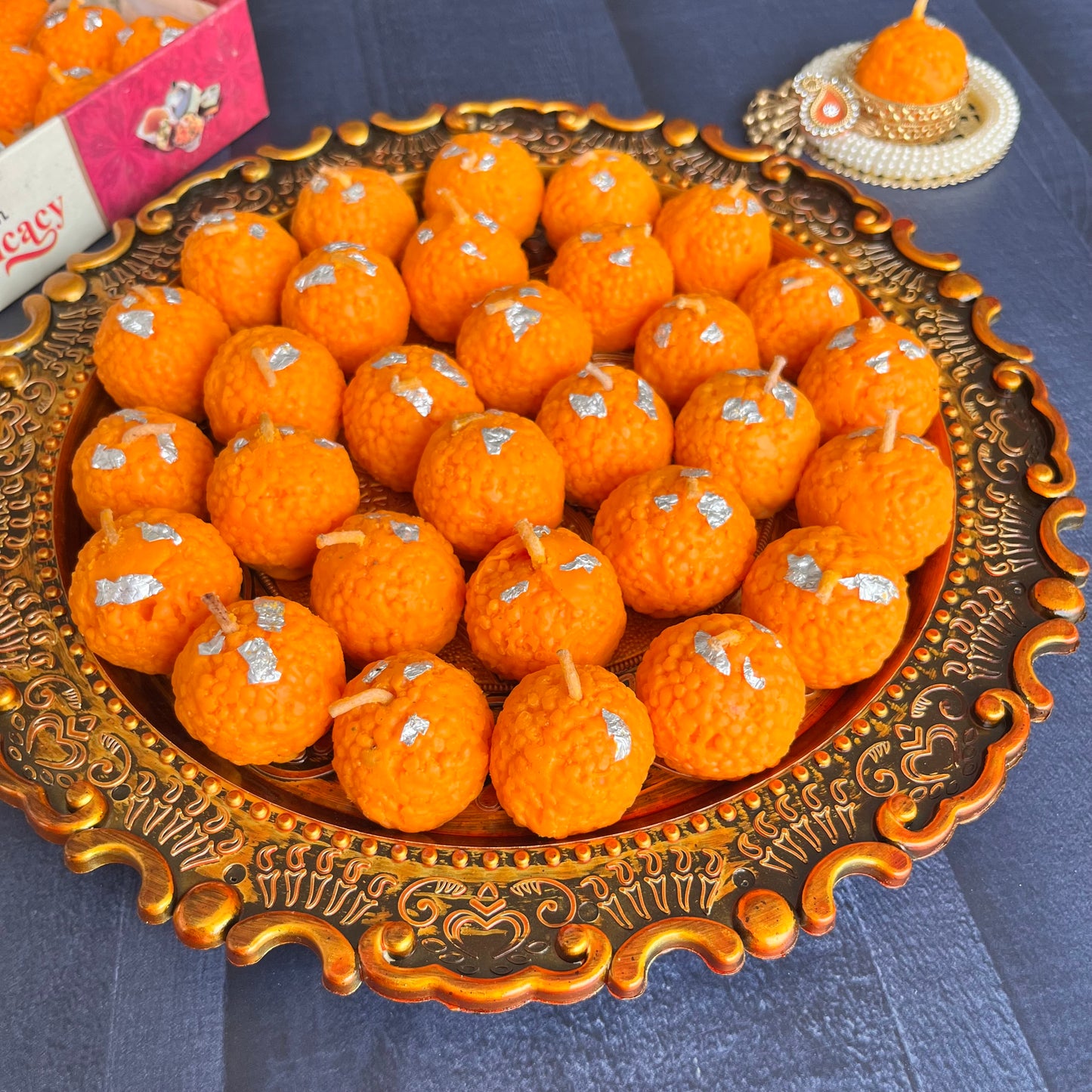 Laddoo Candles (Set of 12 Pcs Loose)