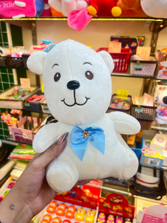Cute White Teddy Plushy Toy