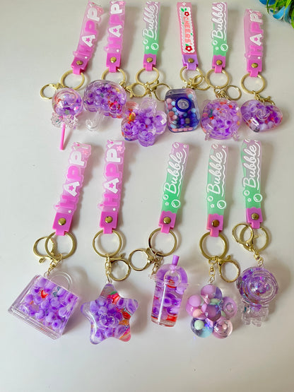 Purple Floating Water Keychain | Buy 1 & Get 1 FREE