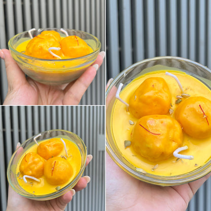 Rasmalai Handmade Candle 2.0| Sweets Candle