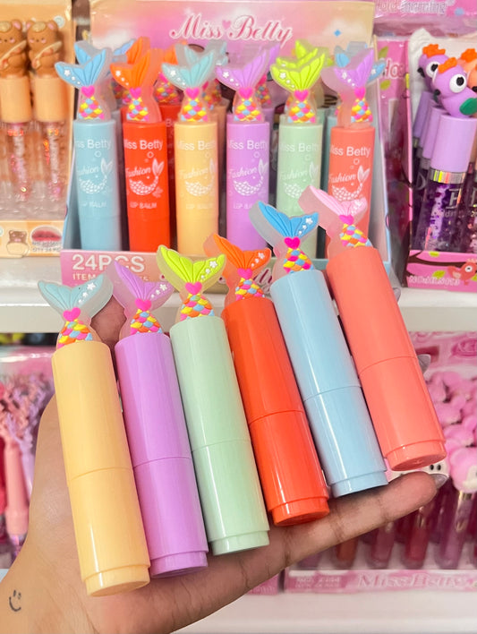 Mermaid Tail Lipbalm/Cute Lipbalm