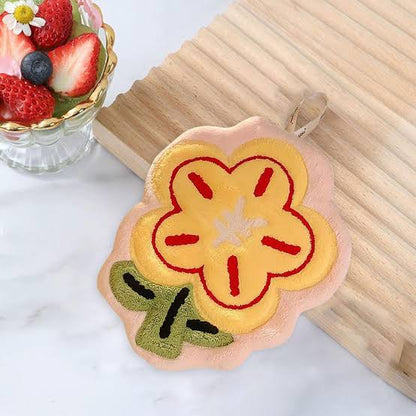 Cute Kawaii Flower Hand Towel | Soft & Absorbent