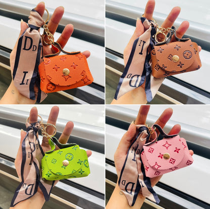 Little Handbag Scarf Keychain