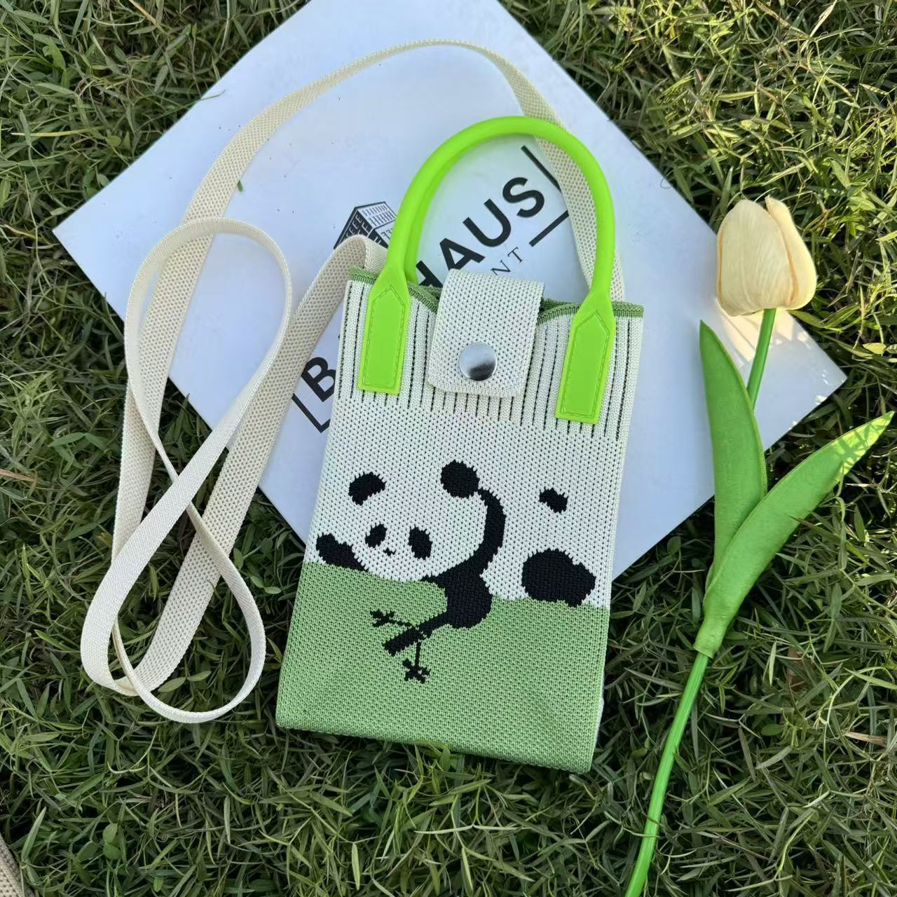 Korean Mobile Sling Bag- Teddy Edition