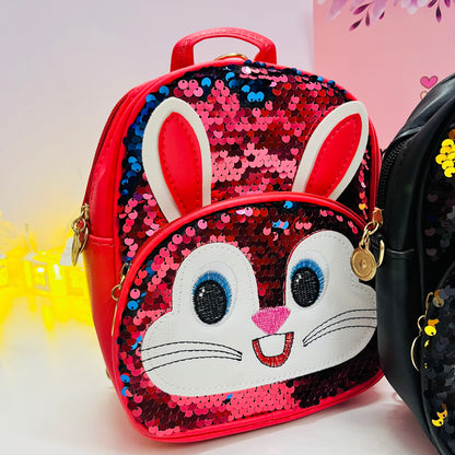 Cute Bunny Sequence Kids Bagpack