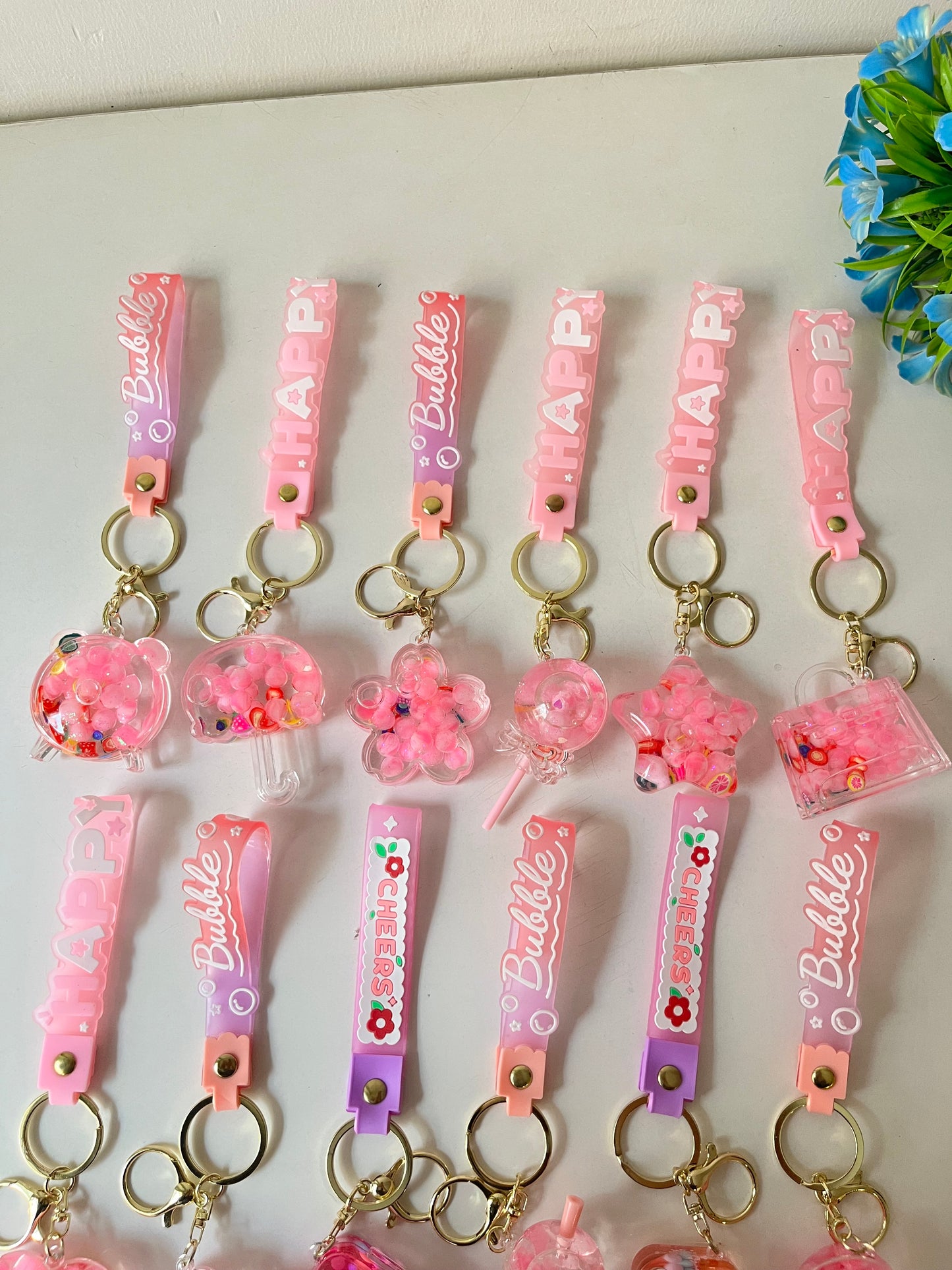 Pink Floating Water keychain | Buy 1 & Get 1 FREE