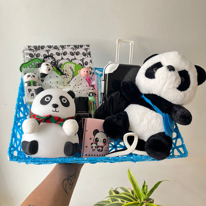 Premium Panda Basket/Panda Theme Gift Hamper