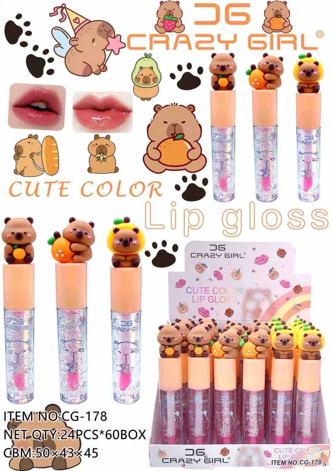 Capy Bara Lipgloss | Limited Time Sale