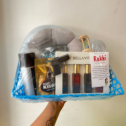 Premium Gift Basket for Brother/Rakhi Gift