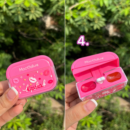 Kawaii Airpods Lipstick Case