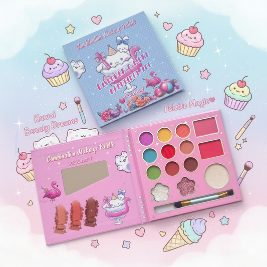 Sanrio Dessert Beauty Makeup Set | Kid's Makeup Book/Combo