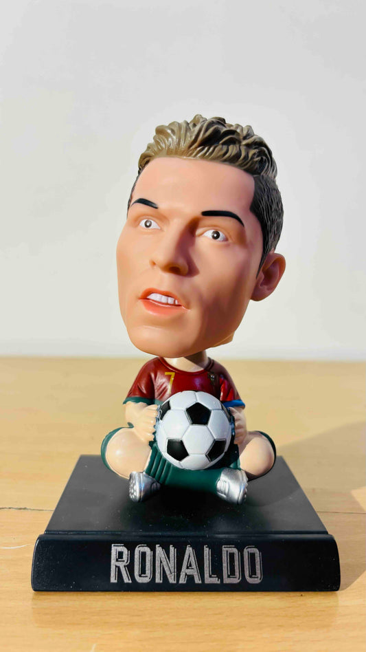 Ronaldo Bobble Head|Action Figure for Decor/Car