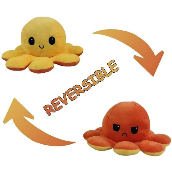 Jumbo Moody Octopus Soft Toy