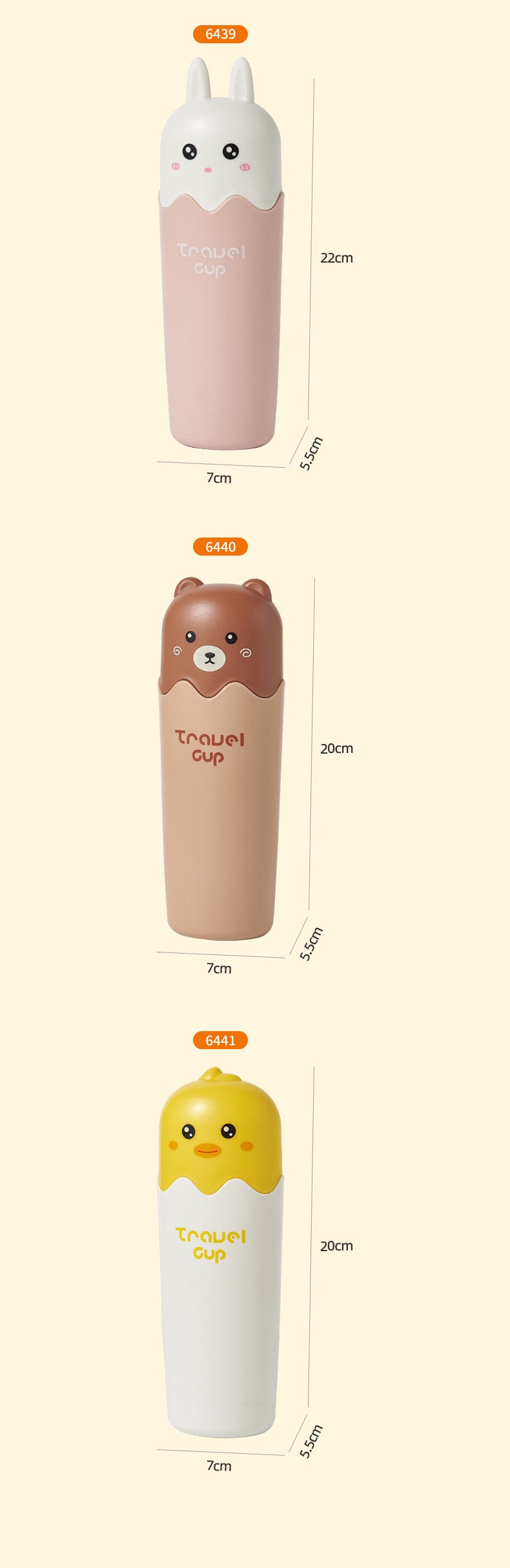 Kawaii Multipurpose Toothbrush Holder