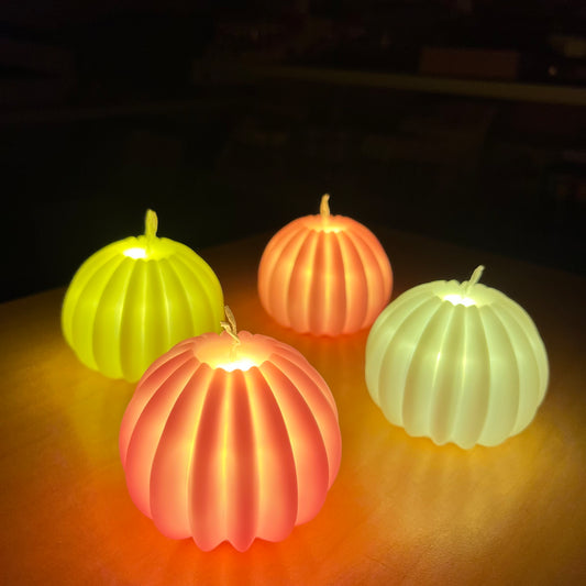 LED Cute Shell Ball Candle