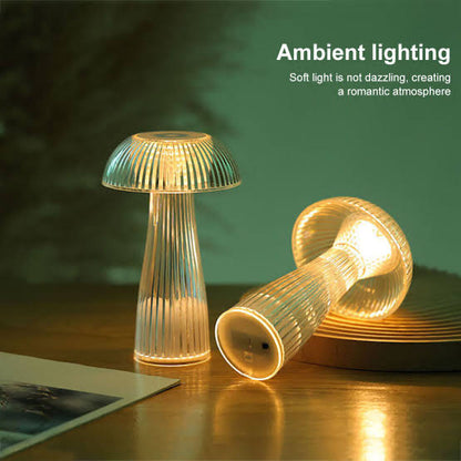 Cordless LED Mushroom Lamp