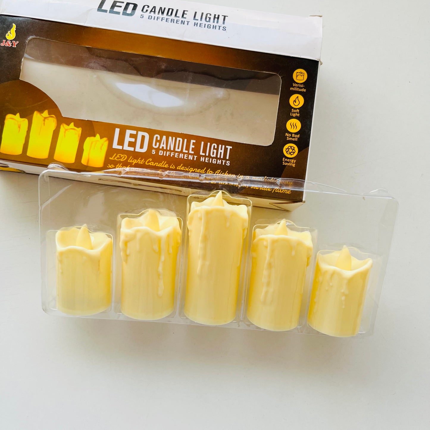 Flameless LED Candle Lights - 5pcs