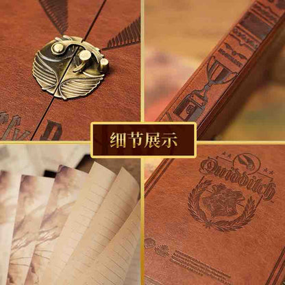 Harry Potter Premium Metal Lock Leather A5 Diary
