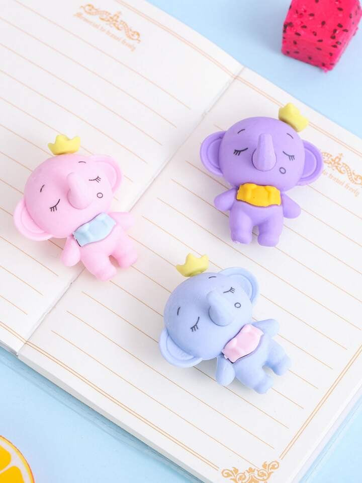 Baby Elephant Mini Eraser