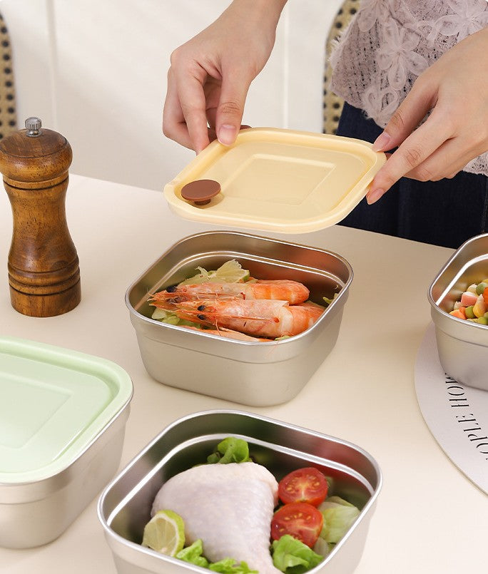 304 Steel Lunch Box - Travel Friendly Design