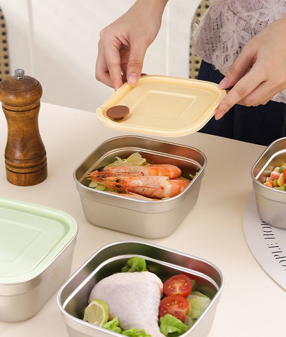 304 Steel Lunch Box - Travel Friendly Design
