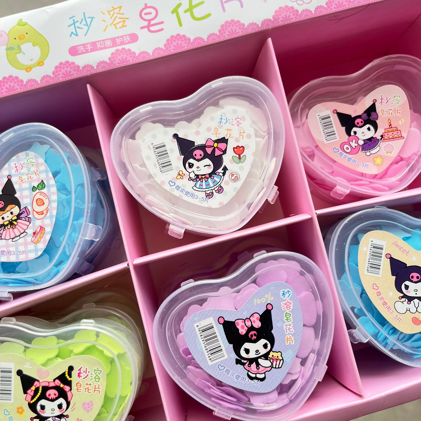 Kuromi Heart Papersoap