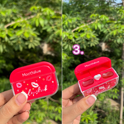 Kawaii Airpods Lipstick Case