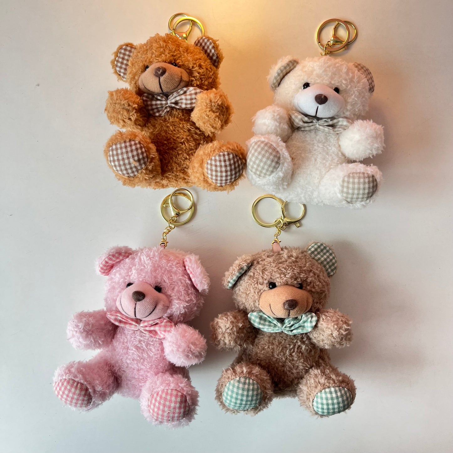 Ghingham Teddy Plushie Keychain