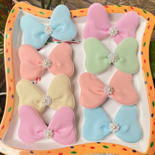 Disney Pearl Hair Bows