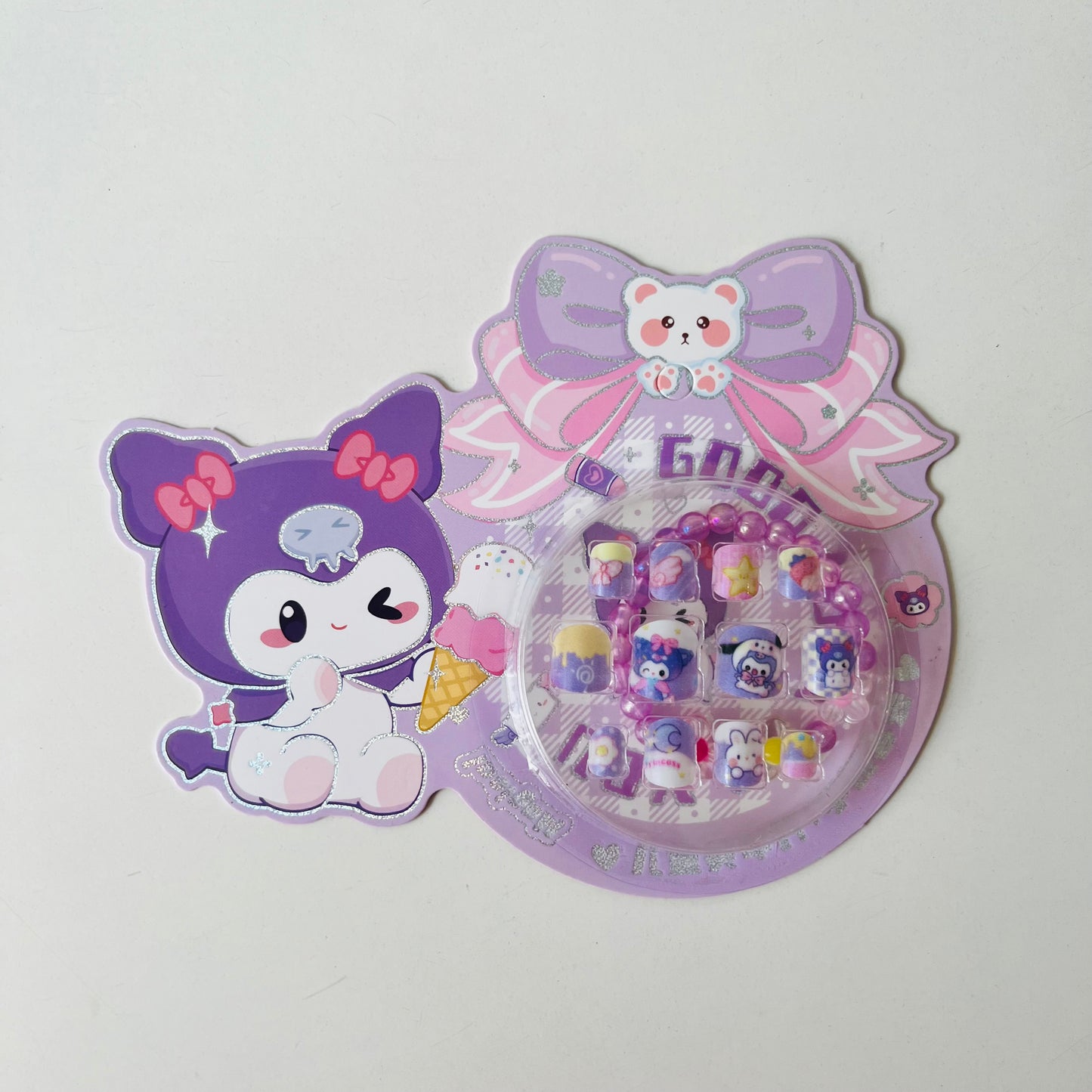 Sanrio Kid’s Nails & Bracelet Set