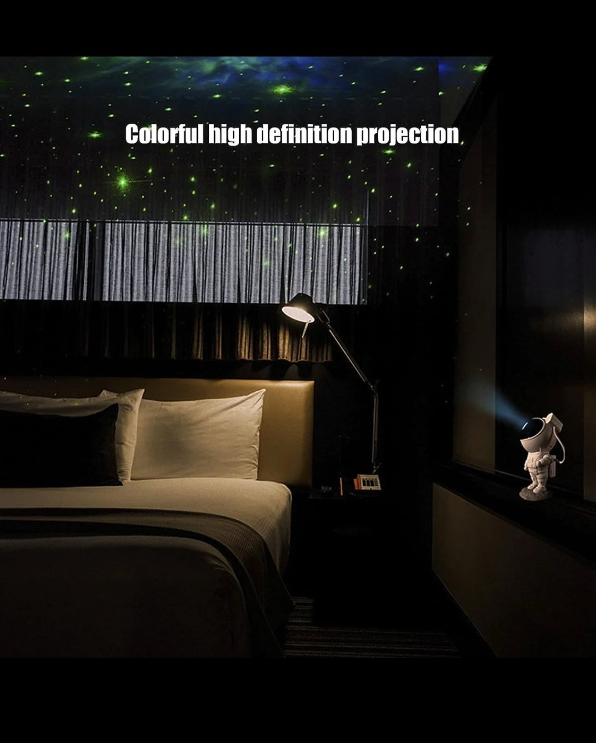 Astronaut Galaxy Projector Lamp