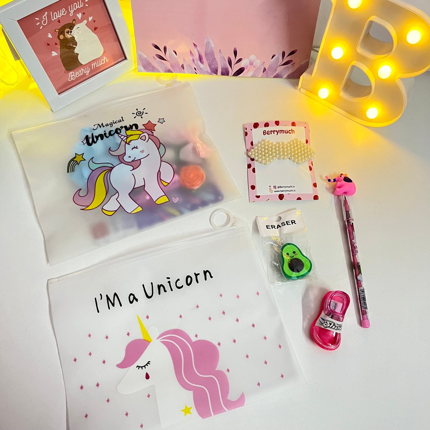 Unicorn Pouch Hampers (Pack of Pcs)