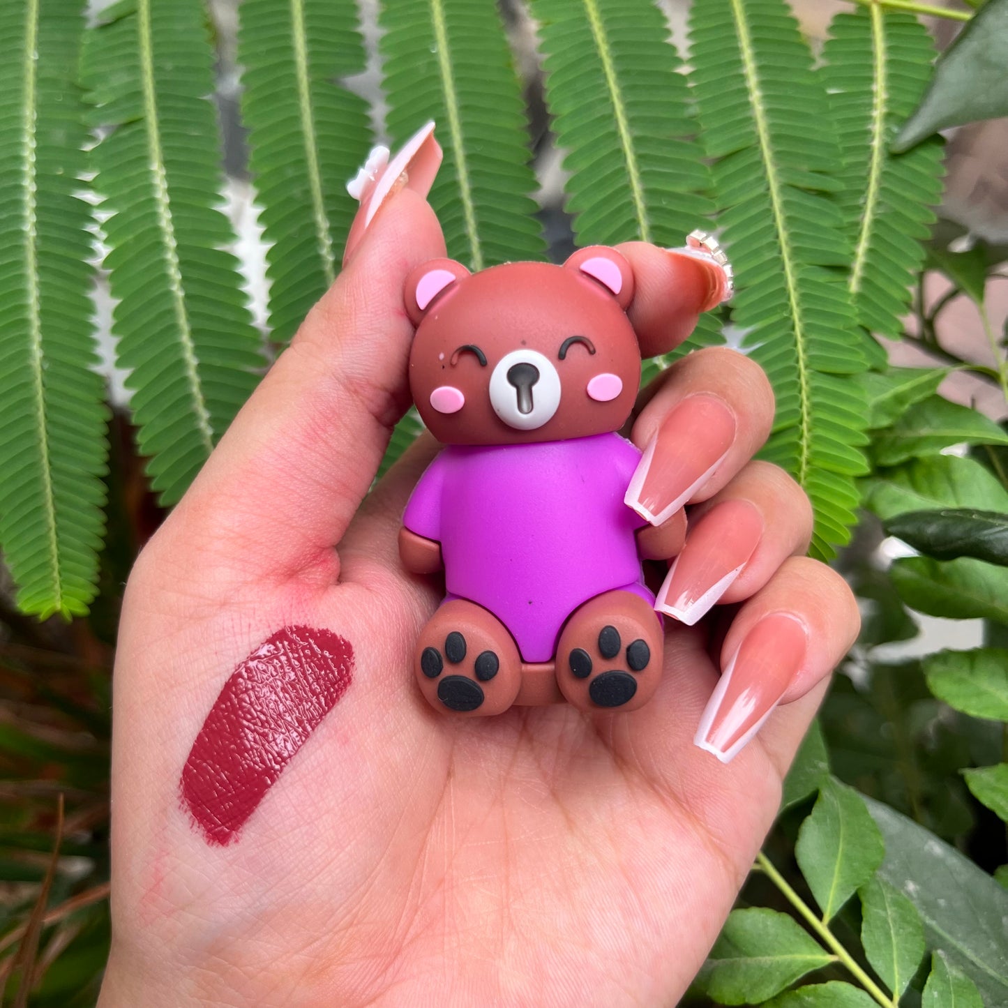 Cute Teddy Bear Lipstick